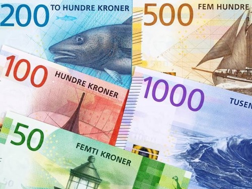 Norwegian paper money