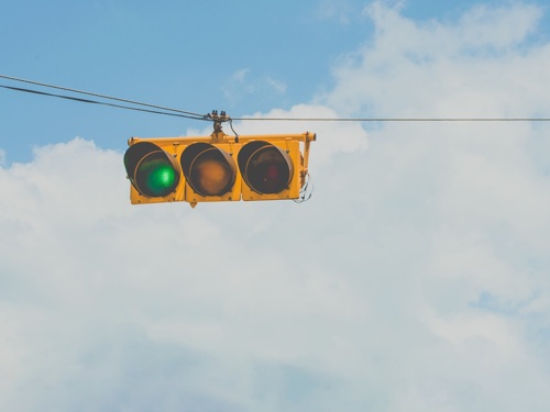 A traffic signal